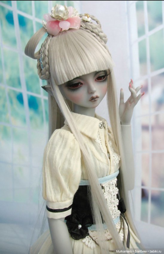 Парик на SD девочку — Глаза для BJD