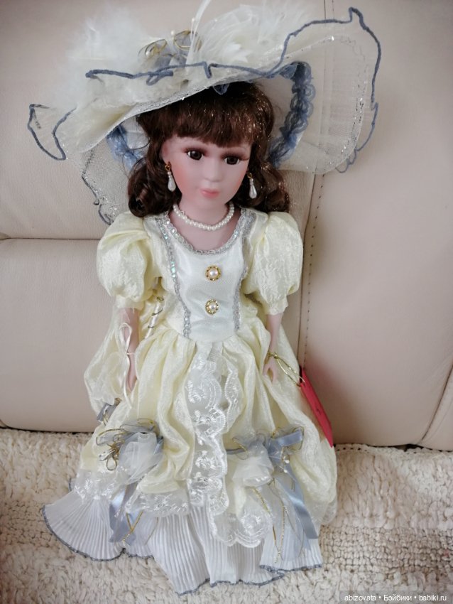 Фарфоровая кукла Нателла, 16. Angel Collection (фото 7)