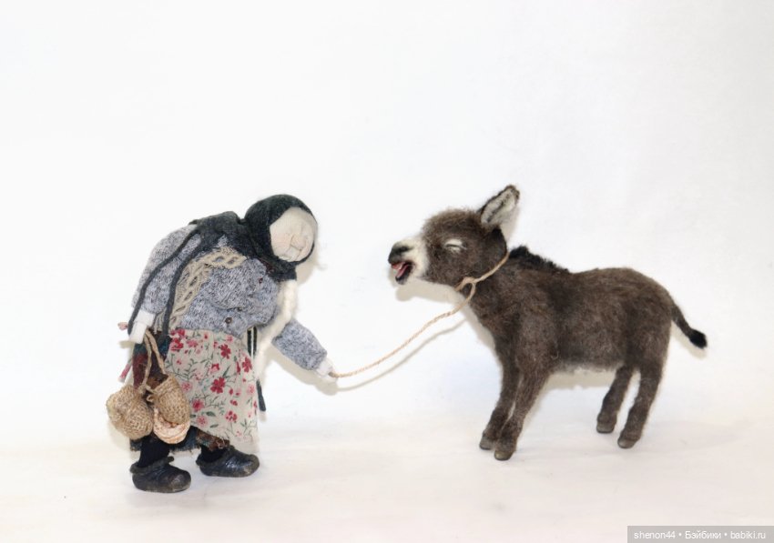 Ослик — Авторские игрушки (фото 2)