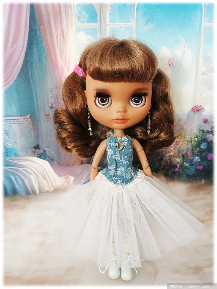 Адель - красотка Блайз на базе ТБЛ (Blythe TBL) (фото 8)