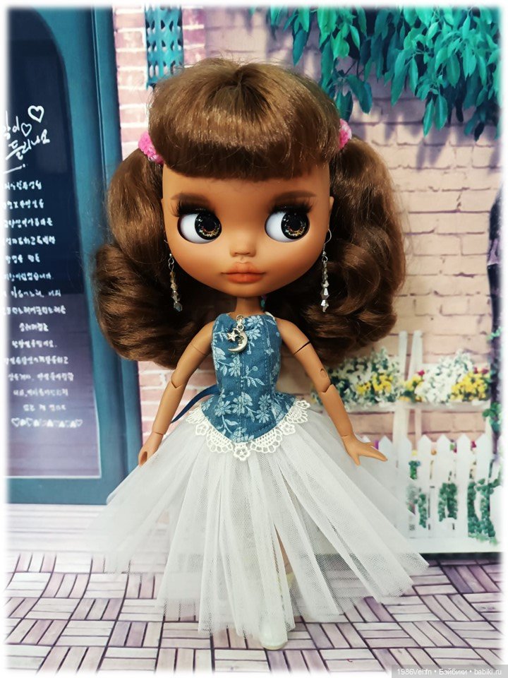 Адель - красотка Блайз на базе ТБЛ (Blythe TBL) (фото 7)