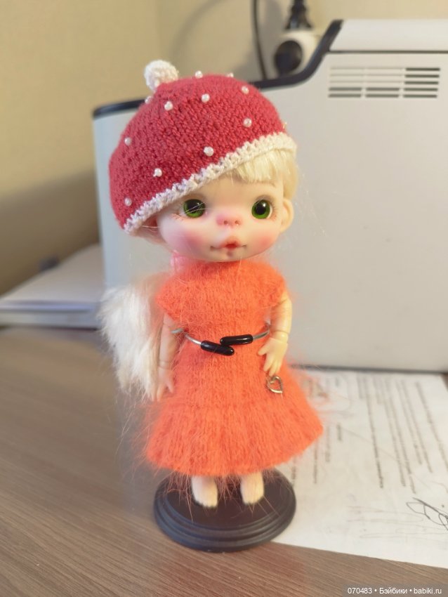 Беляночка от Л.Ковалевой — Авторские куклы (фото 3)