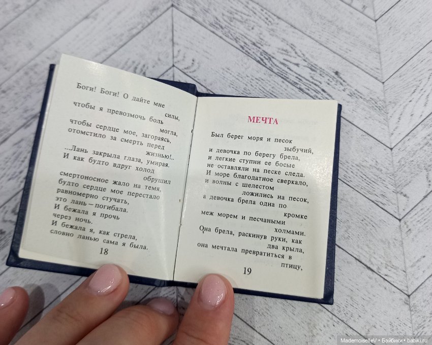 Книга "Джуна" — Миниатюра для кукол (фото 7)