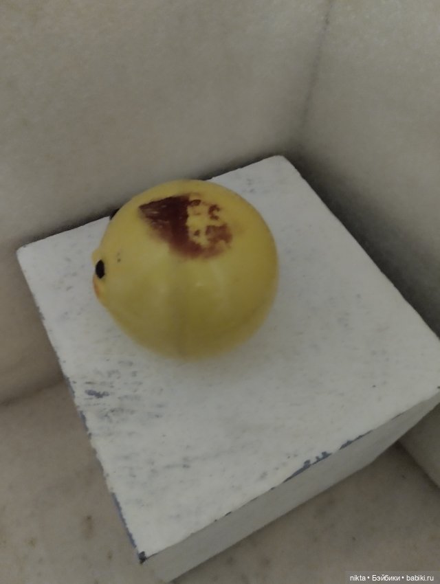 Целлулоидная игрушка СССР Колобок (фото 5)