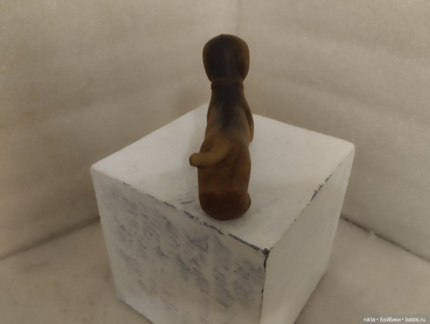 Резиновая игрушка СССР Такса (фото 4)