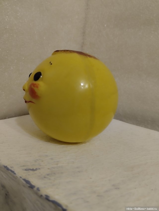 Целлулоидная игрушка СССР Колобок (фото 4)