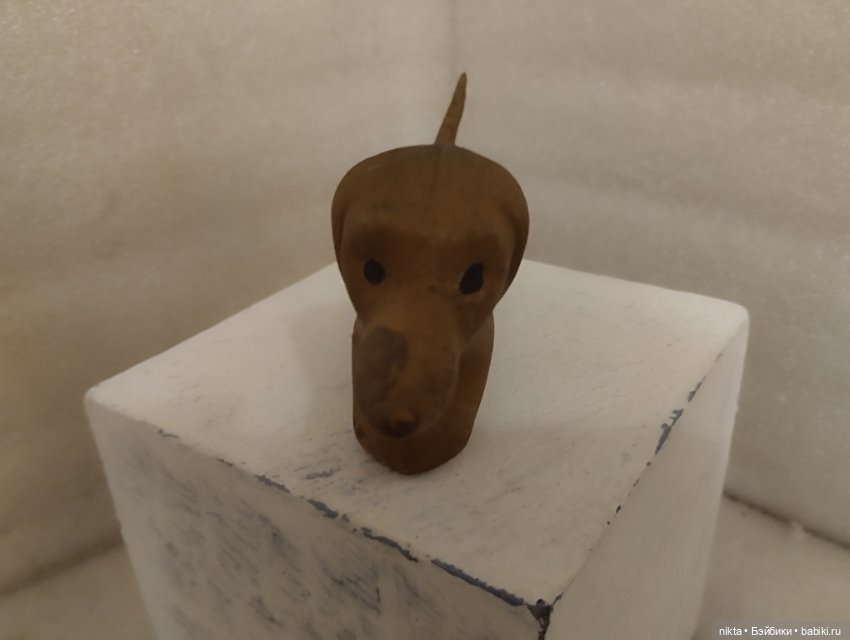 Резиновая игрушка СССР Такса (фото 2)