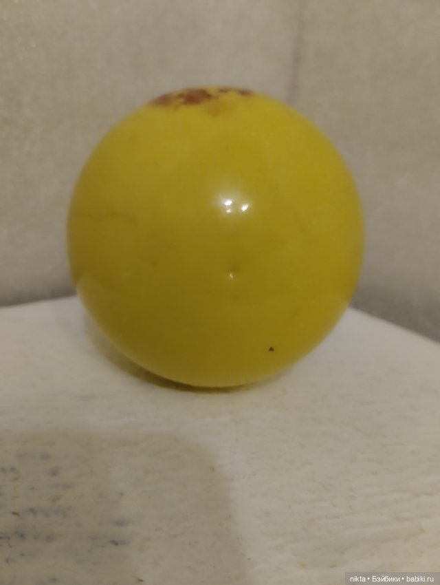 Целлулоидная игрушка СССР Колобок (фото 3)