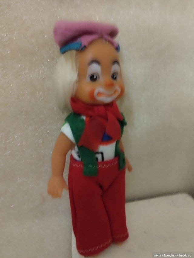 Кукла, клоун ГДР — Винтажные куклы и игрушки детства (фото 6)