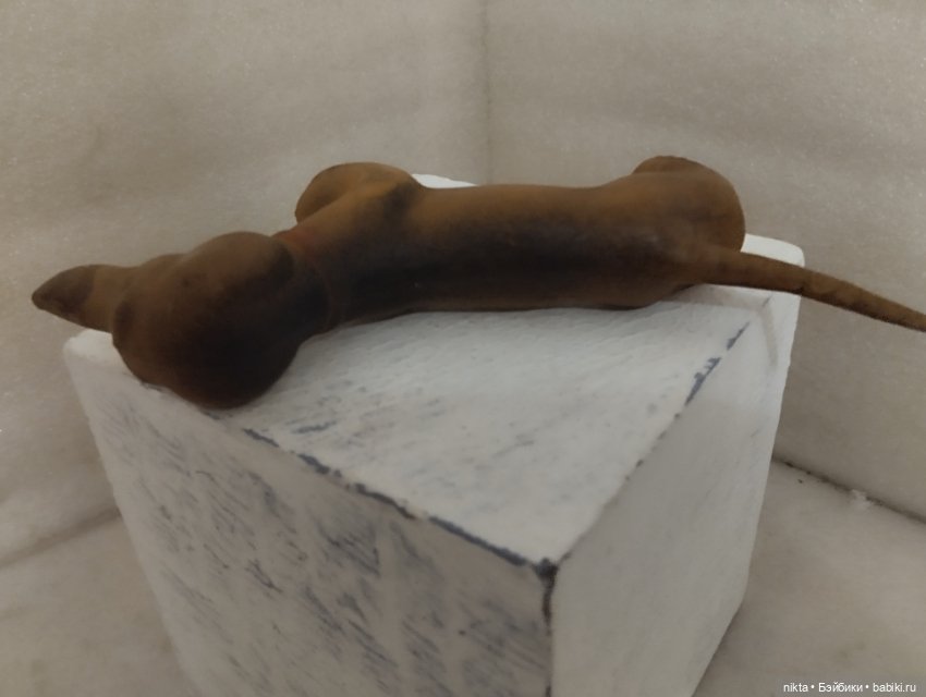 Резиновая игрушка СССР Такса (фото 6)