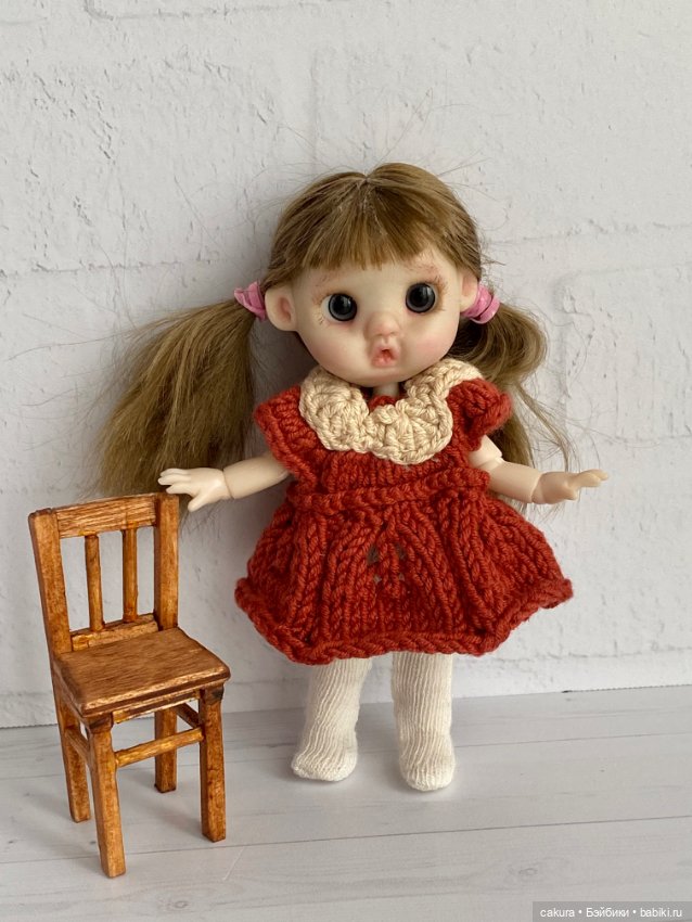 Малышка обитсу — Шарнирные куклы (не BJD) (фото 4)