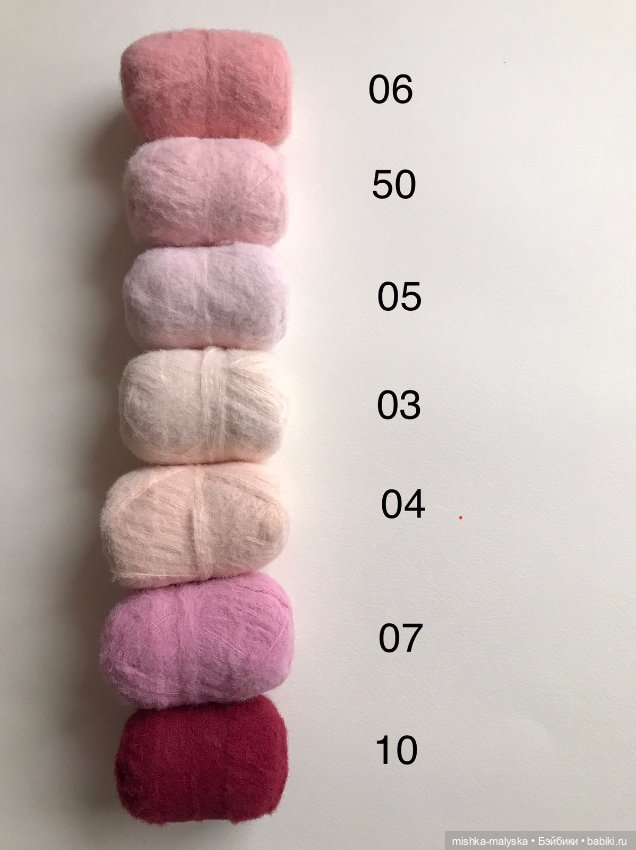 Пряжа для вязания игрушек. Новые цвета (фото 2)