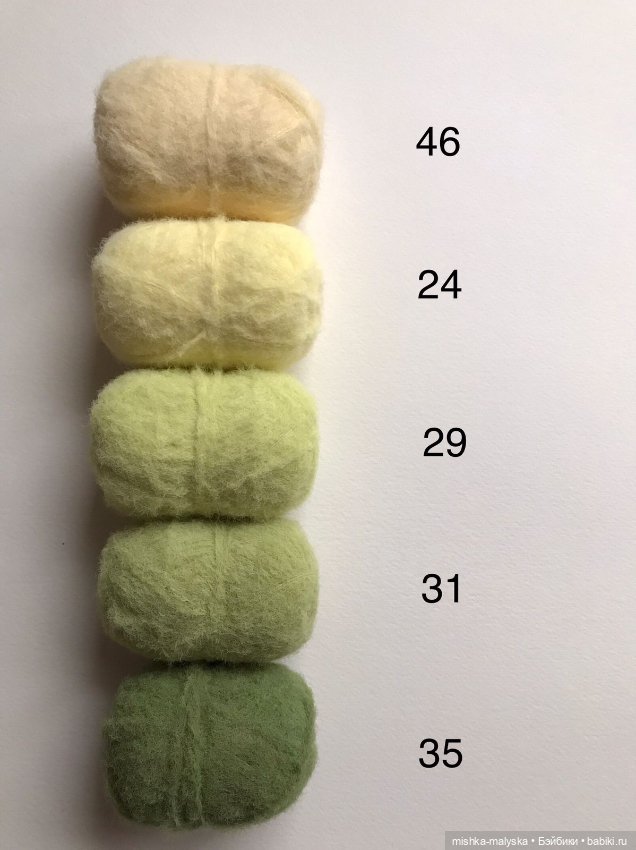 Пряжа для вязания игрушек. Новые цвета (фото 4)