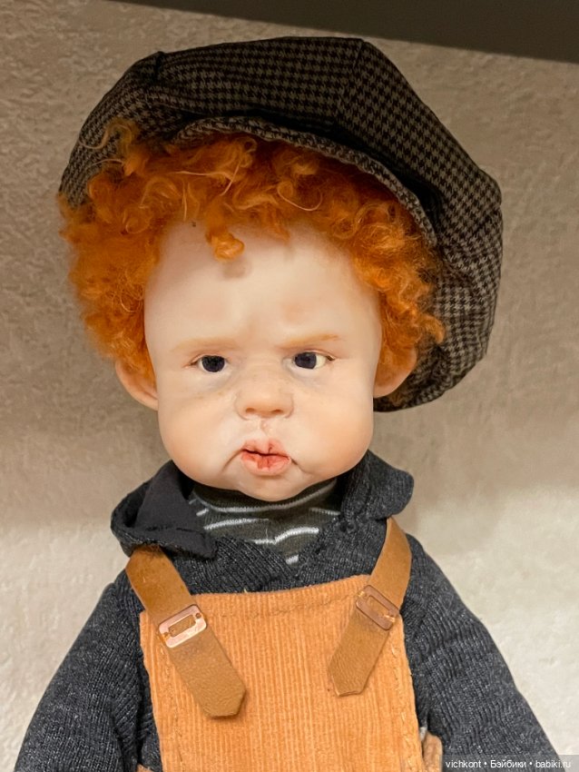 Озорной мальчуган — Авторские куклы (фото 3)