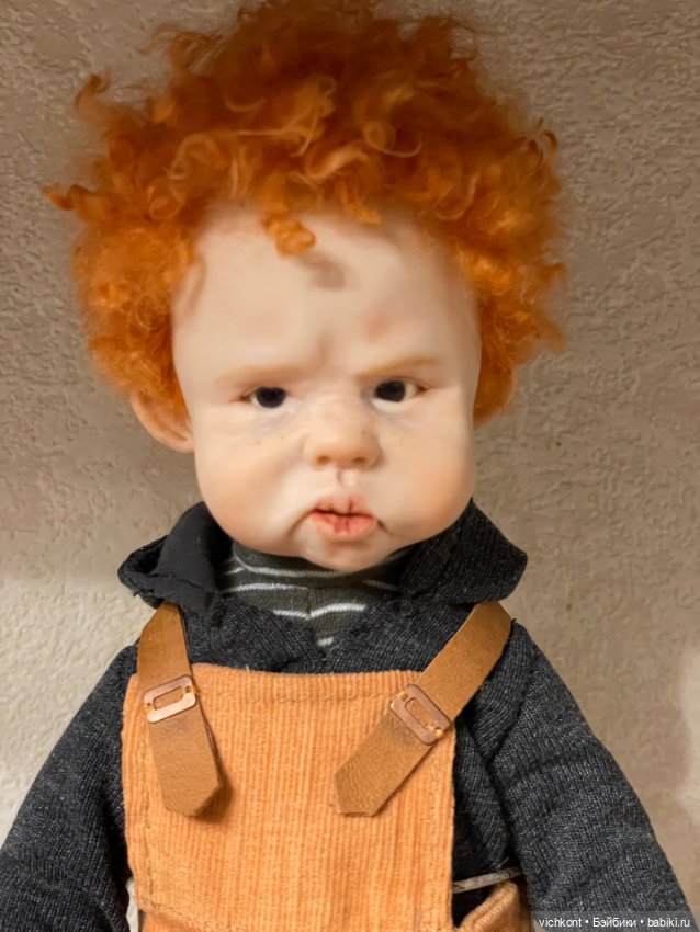 Озорной мальчуган — Авторские куклы (фото 4)