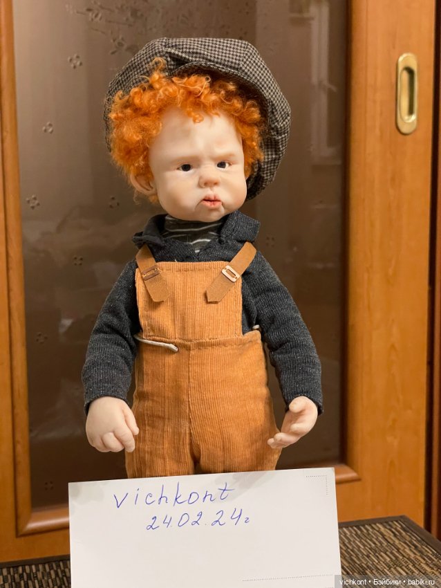 Озорной мальчуган — Авторские куклы (фото 2)