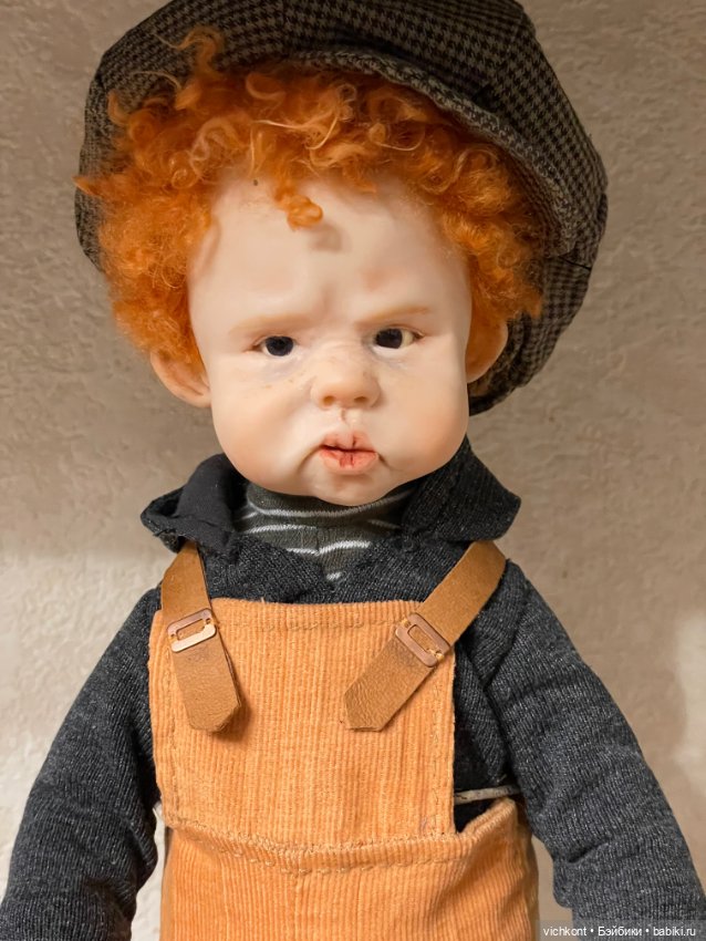 Озорной мальчуган — Авторские куклы (фото 5)