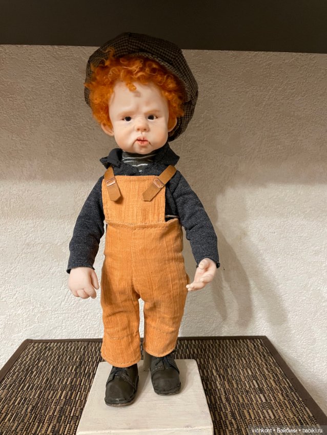 Озорной мальчуган — Авторские куклы (фото 6)