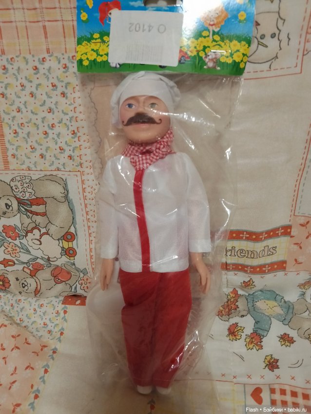 Усач Борис повар — Игровые куклы