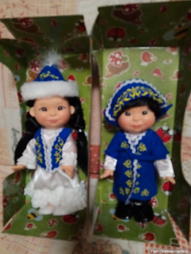 Куклы Весна пара казахи — Игровые куклы