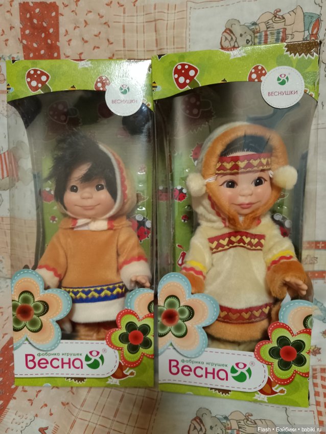 Куклы Весна пара северяне