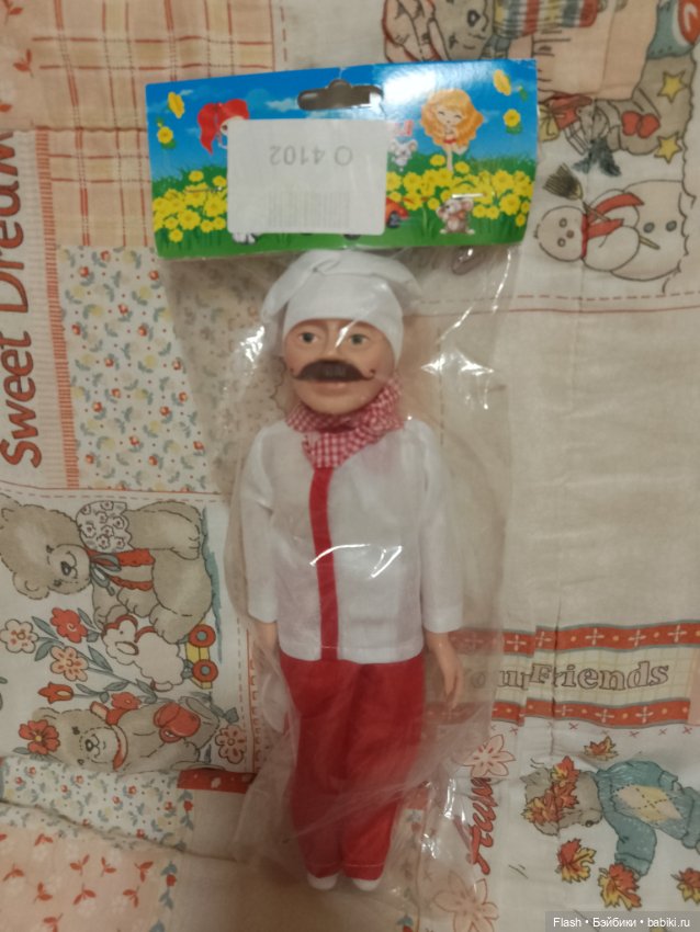 Усач Борис повар — Игровые куклы (фото 4)