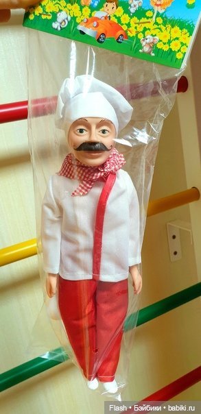 Усач Борис повар — Игровые куклы (фото 5)