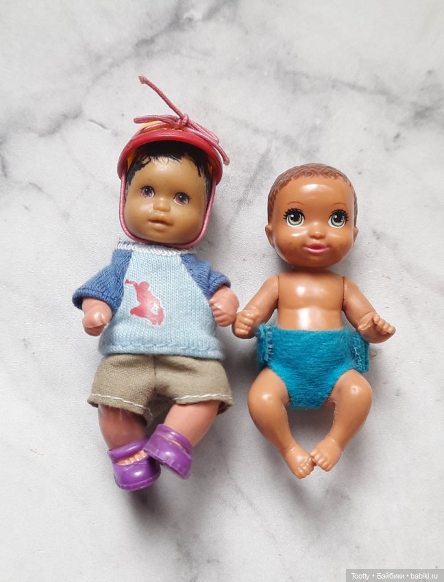 Малыши от Busch и Mattel — Игровые куклы
