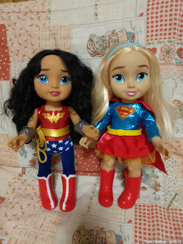 Лот Супер герл+ чудо- девочка