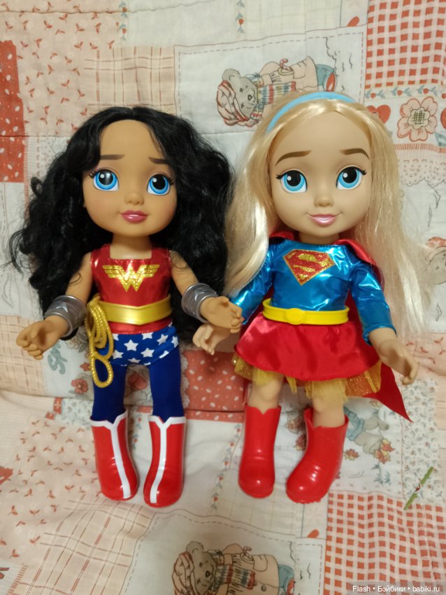 Лот Супер герл+ чудо- девочка