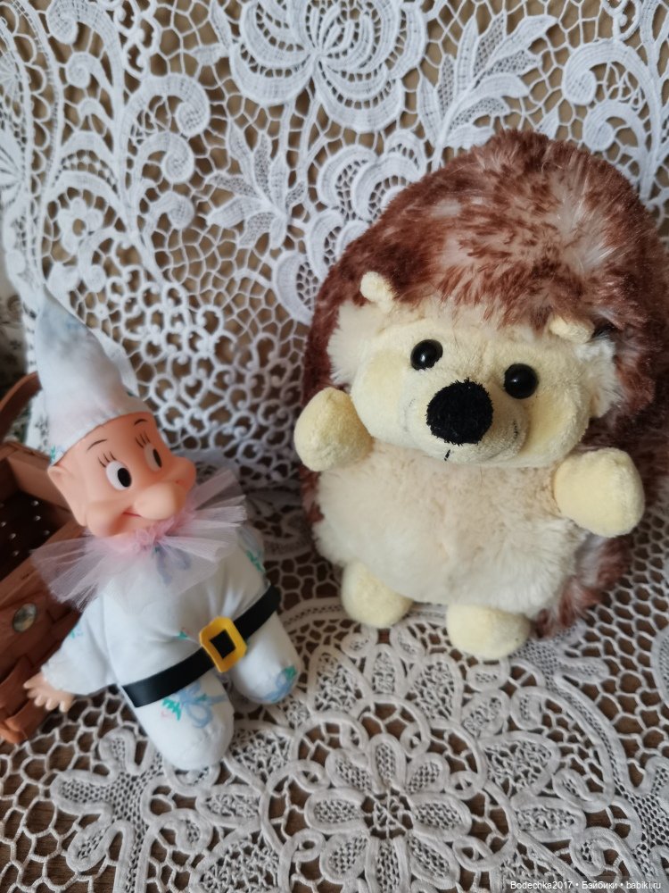 Гномик в корзинке — Аксессуары для кукол (фото 4)