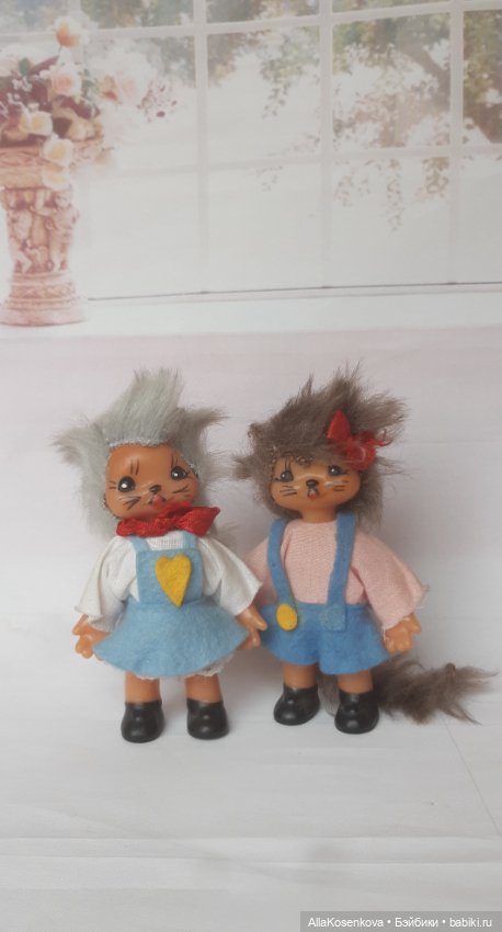 Кошка и мышка — Винтажные куклы и игрушки детства (фото 2)