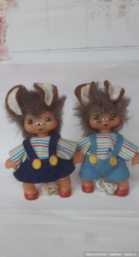 Кошка и мышка — Винтажные куклы и игрушки детства (фото 3)