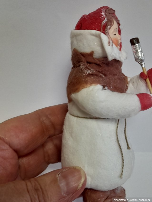 Ватная игрушка. Сластена — Авторские игрушки (фото 7)