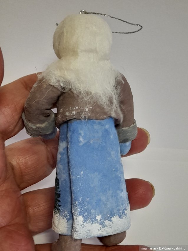 Ватная елочная игрушка — Авторские игрушки (фото 9)