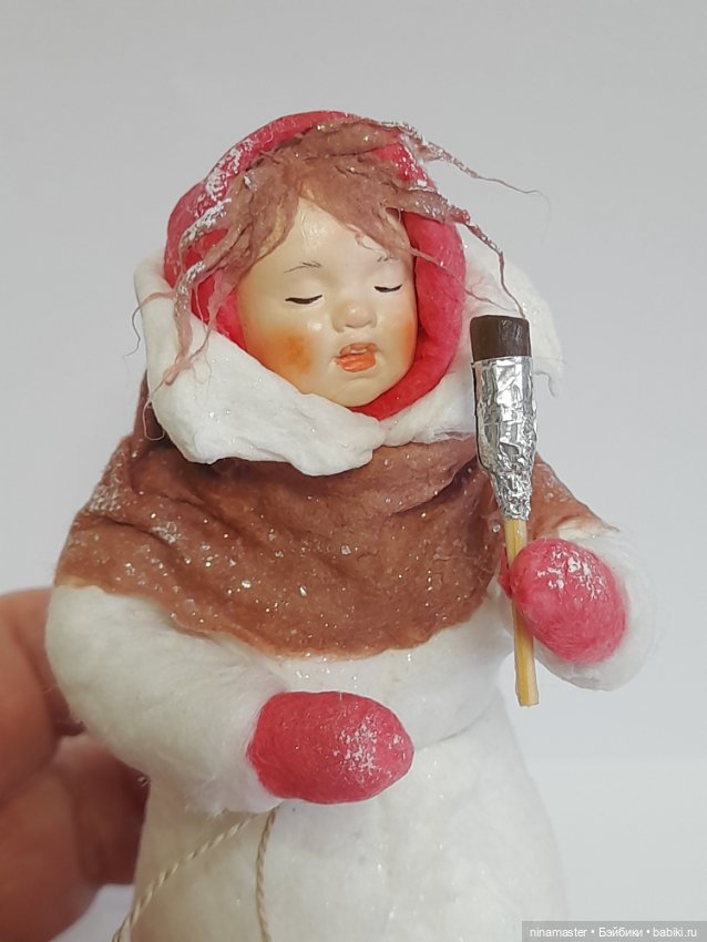 Ватная игрушка. Сластена — Авторские игрушки (фото 10)