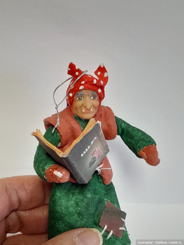 Ватная елочная игрушка — Авторские игрушки (фото 8)