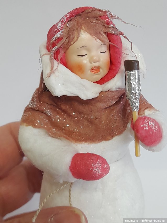 Ватная игрушка. Сластена — Авторские игрушки (фото 9)