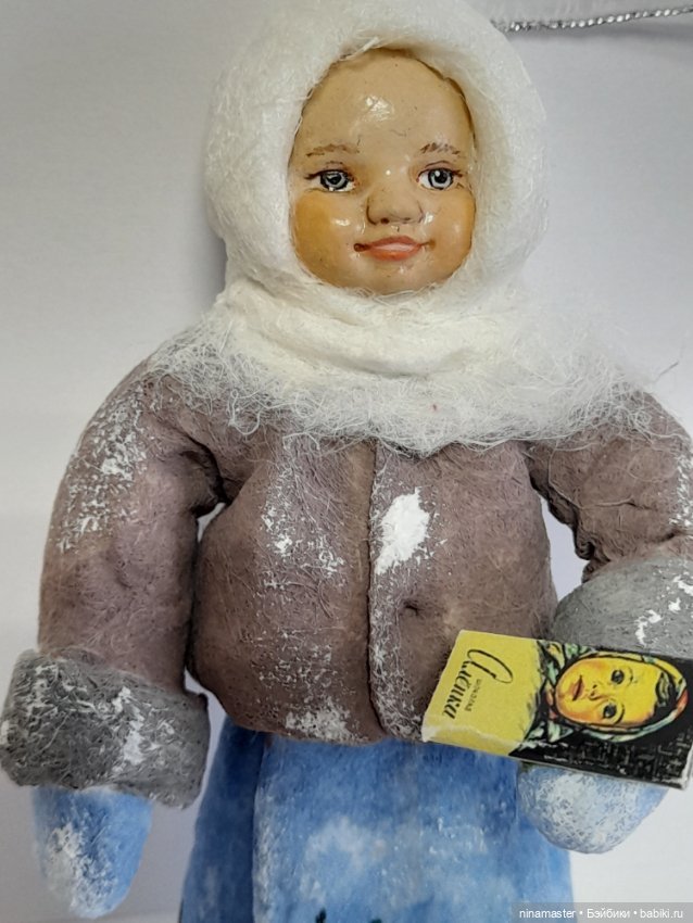 Ватная елочная игрушка — Авторские игрушки (фото 3)