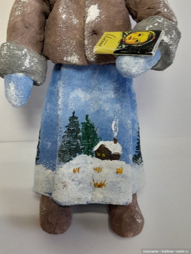 Ватная елочная игрушка — Авторские игрушки (фото 4)