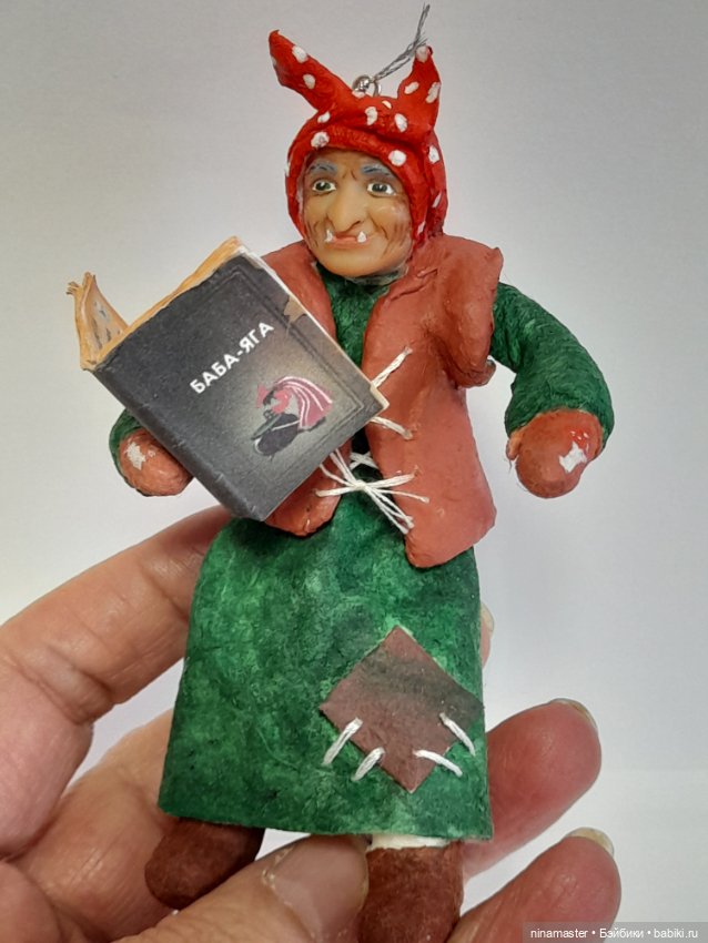 Ватная елочная игрушка — Авторские игрушки (фото 3)