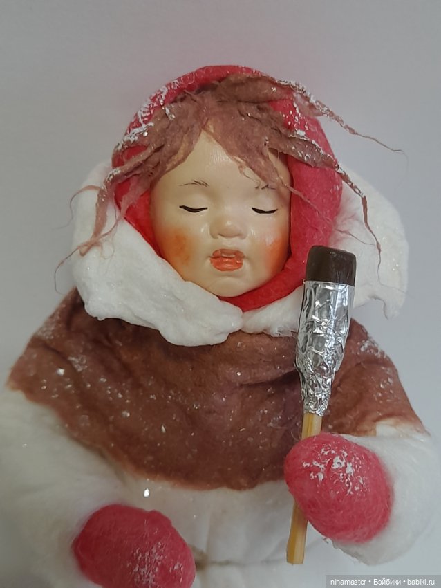Ватная игрушка. Сластена — Авторские игрушки (фото 3)