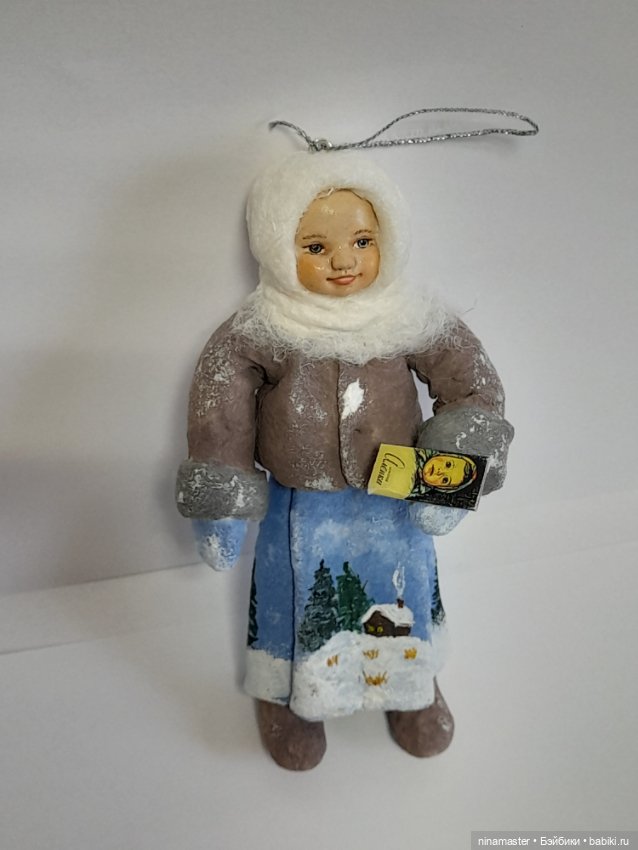 Ватная елочная игрушка — Авторские игрушки (фото 2)