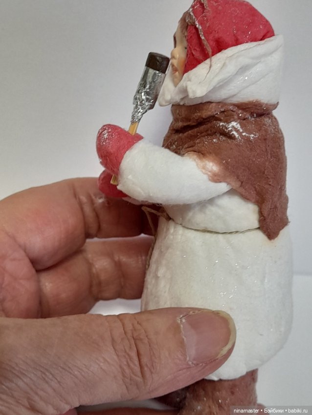 Ватная игрушка. Сластена — Авторские игрушки (фото 5)