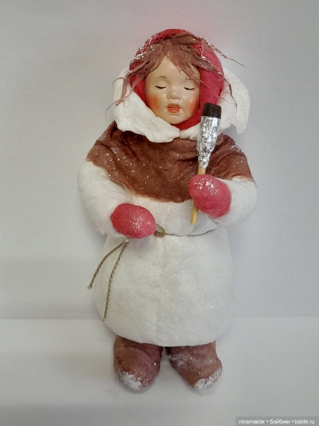 Ватная игрушка. Сластена — Авторские игрушки