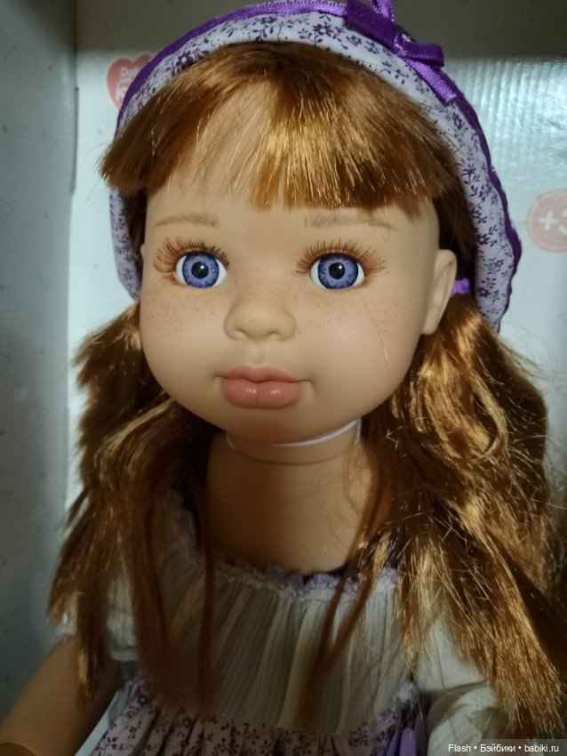 Кукла шарнирная 60см Paola reina старый выпуск (фото 5)