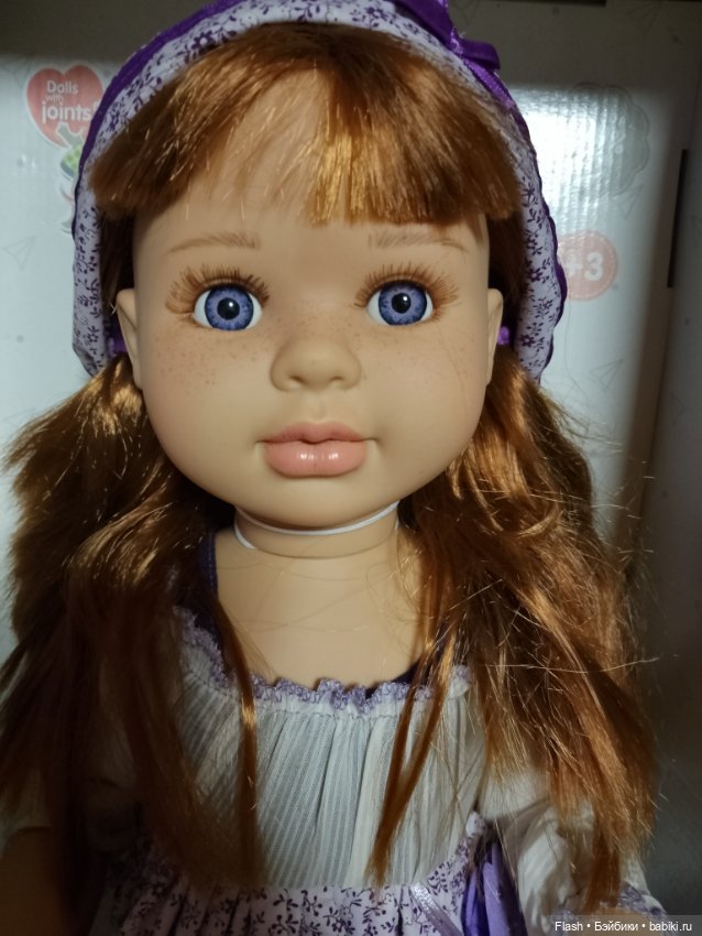 Кукла шарнирная 60см Paola reina старый выпуск (фото 7)