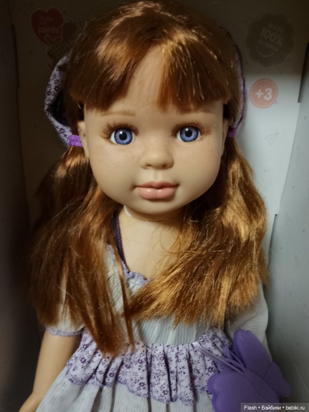 Кукла шарнирная 60см Paola reina старый выпуск