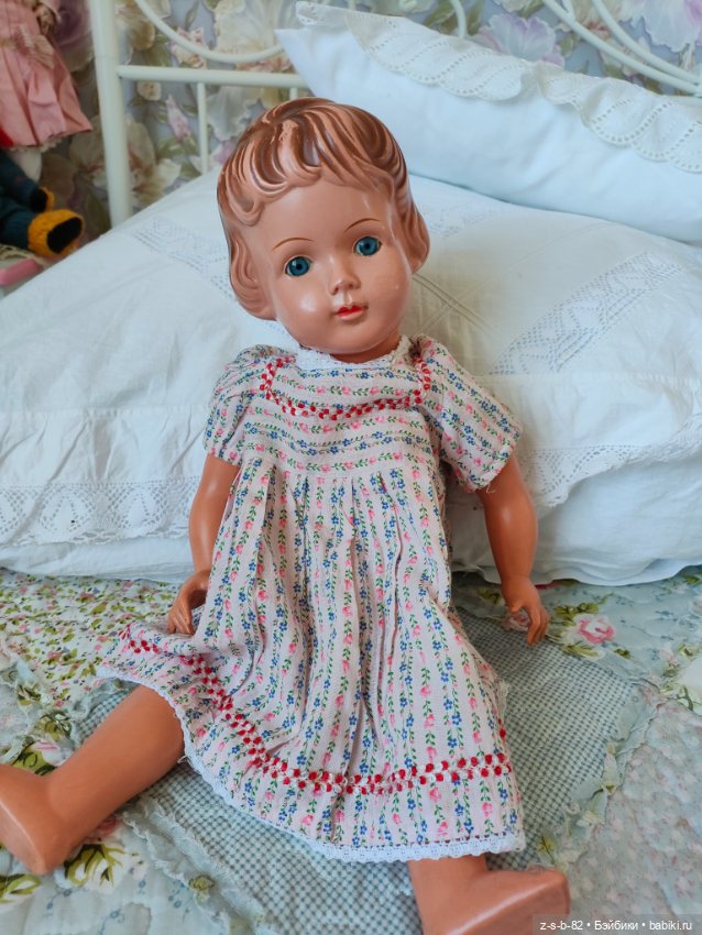 Неопознанная кукла целлуоид