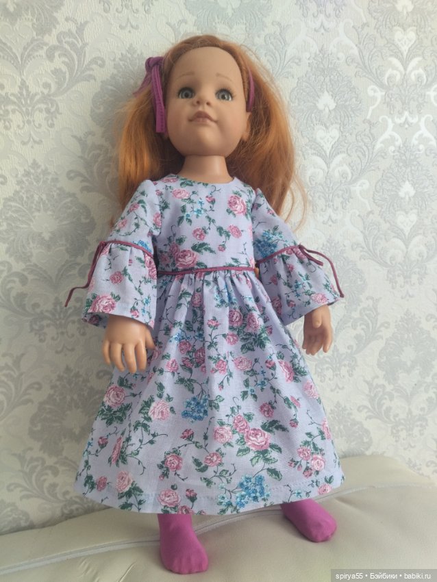 Скидка ! Наряд из 4 предметов в стиле бохо для кукол Готц и Цвергназе (фото 3)